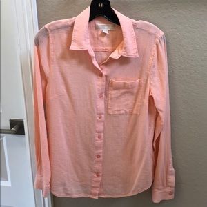 Michael Kors Linen Blouse